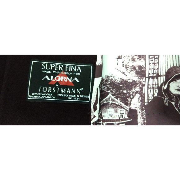 Vintage plum purple wool winter coat Alorna by Forstmann - Picture 3 of 8